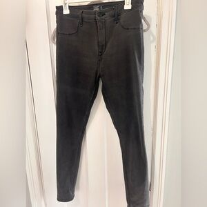 Abercrombie & Fitch Simone High-Rise Black Jean Leggings